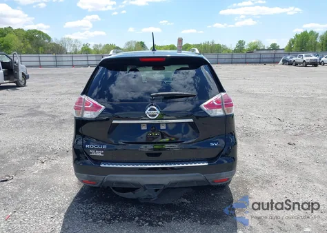 2015 Nissan Rogue Sv z USA, uszkodzony, nr VIN KNMAT2MT9FP518748